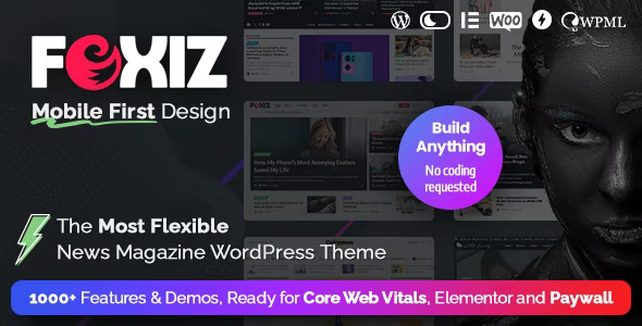 Foxiz – Newspaper News and Magazine For WordPress v2.4.3 Nulled Free Download