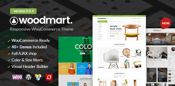 WoodMart – Multi-purpose WooCommerce Theme v7.6.0