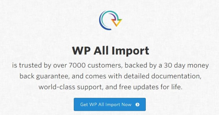 WP All Import Pro v4.9.0 Nulled Free Download